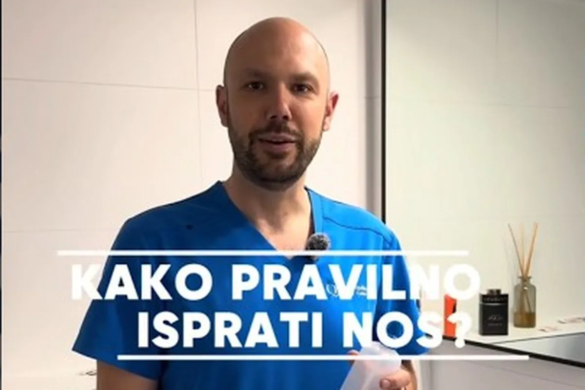 Kako pravilno ispirati nos fiziološkom otopinom
